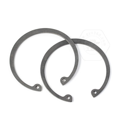 <a href=http://www.foshangongyeqiti.com/ target='_blank'>工業(yè)熊</a>65Mn彈簧鋼發(fā)黑A型孔用彈性擋圈GB893.1