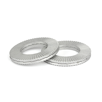 35CrMo合金鋼環(huán)保達(dá)克羅DACROMET(720h)雙疊自鎖墊圈DIN25201SPS